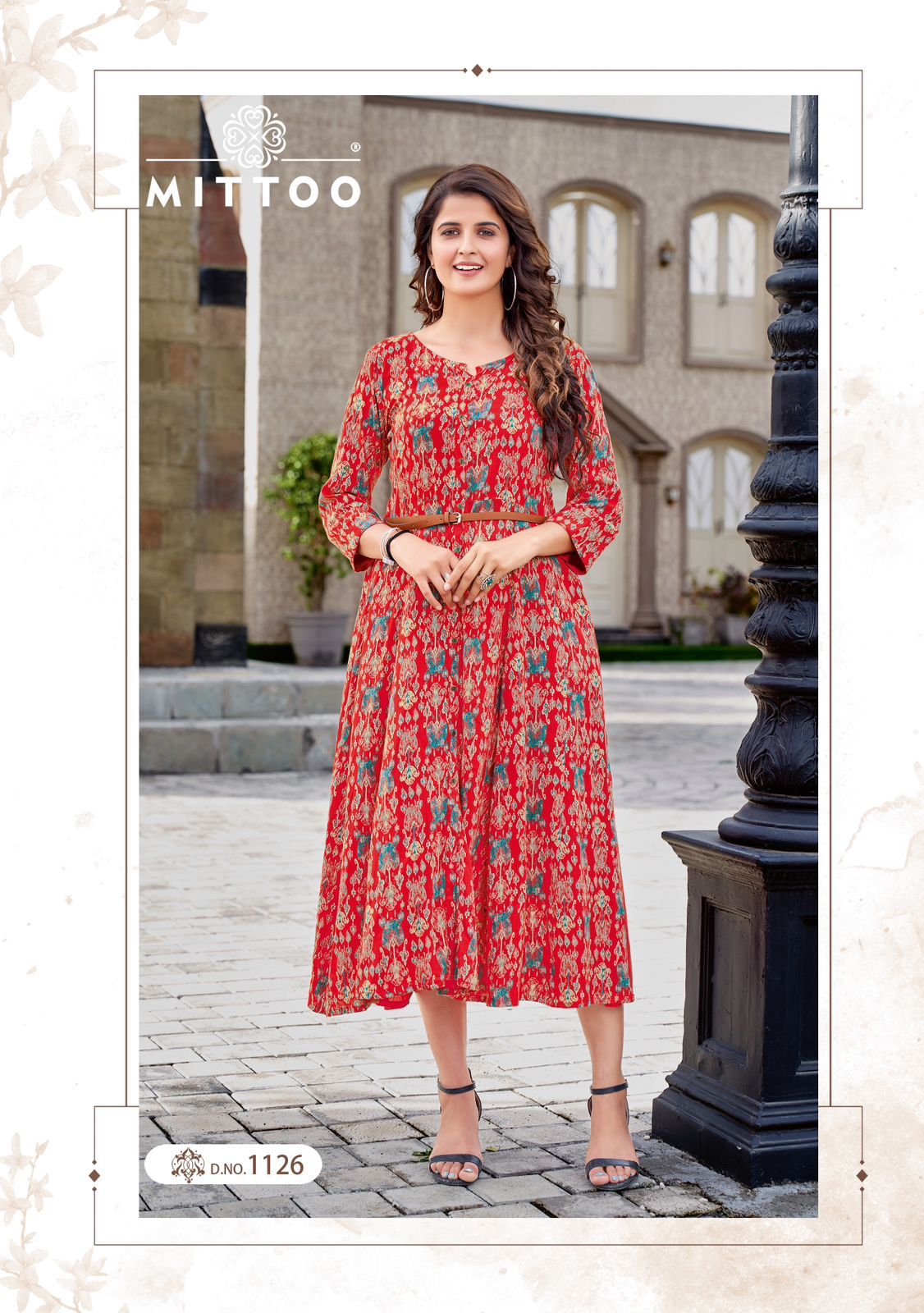 Mittoo Belt Vol 11 Party Wear Stylish Wholesale Designer Kurtis Catalog
